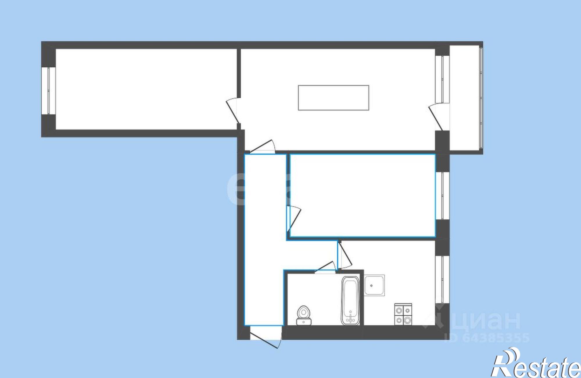 Купить квартиру за 5 200 000 рублей на Социалистическая улица, 104