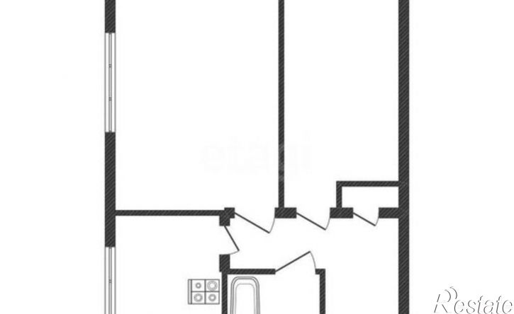2-комн квартира Пригородная улица, 45,  д. 45