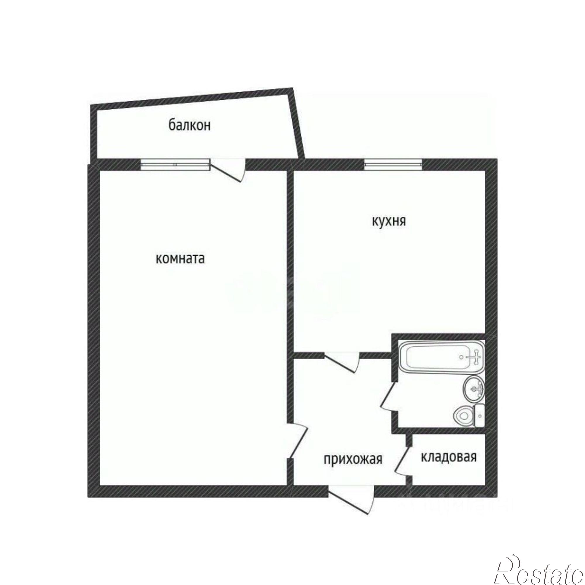 Купить квартиру за 2 800 000 рублей на Советская улица, 74