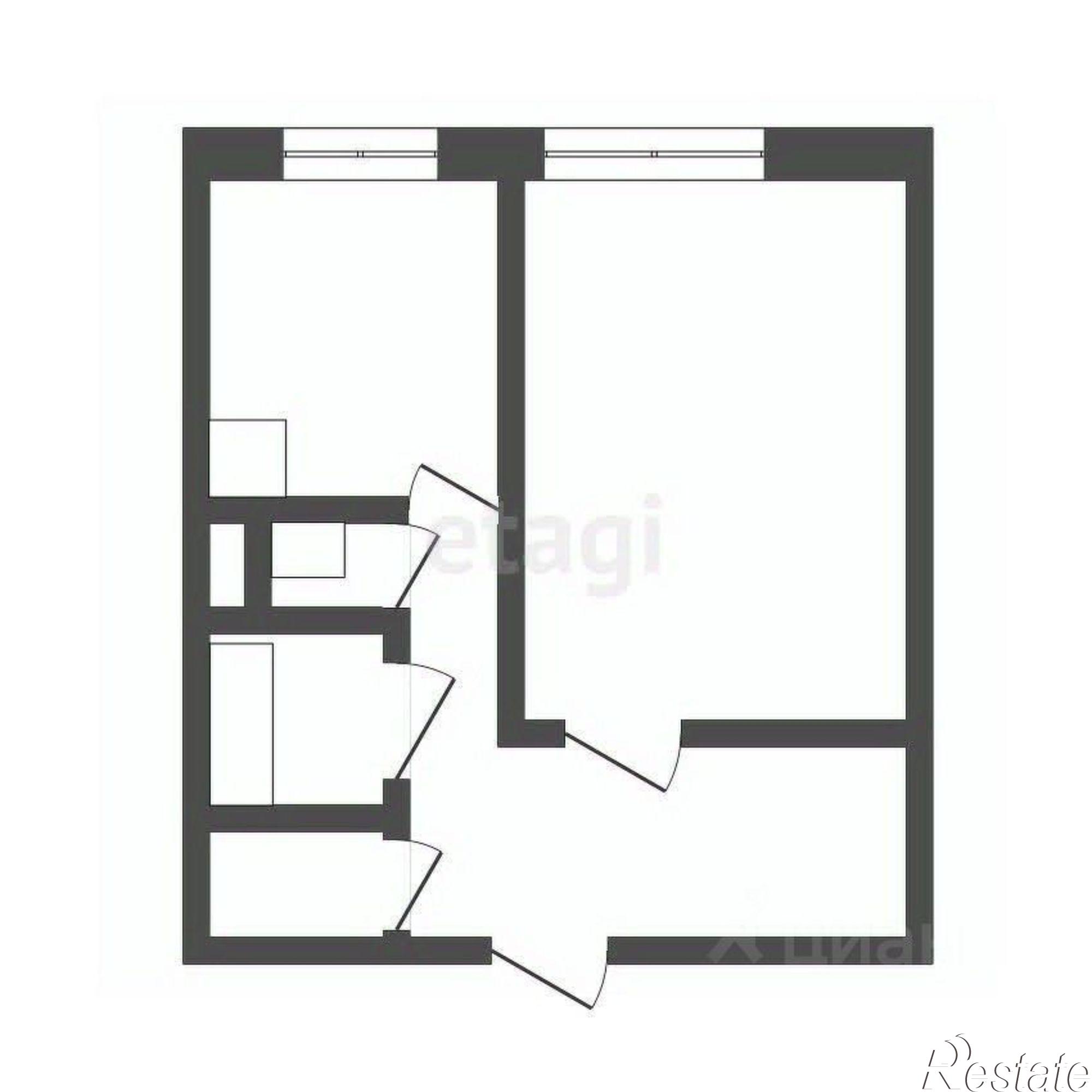 Купить квартиру за 2 800 000 рублей на Ленинградская улица, 33/1