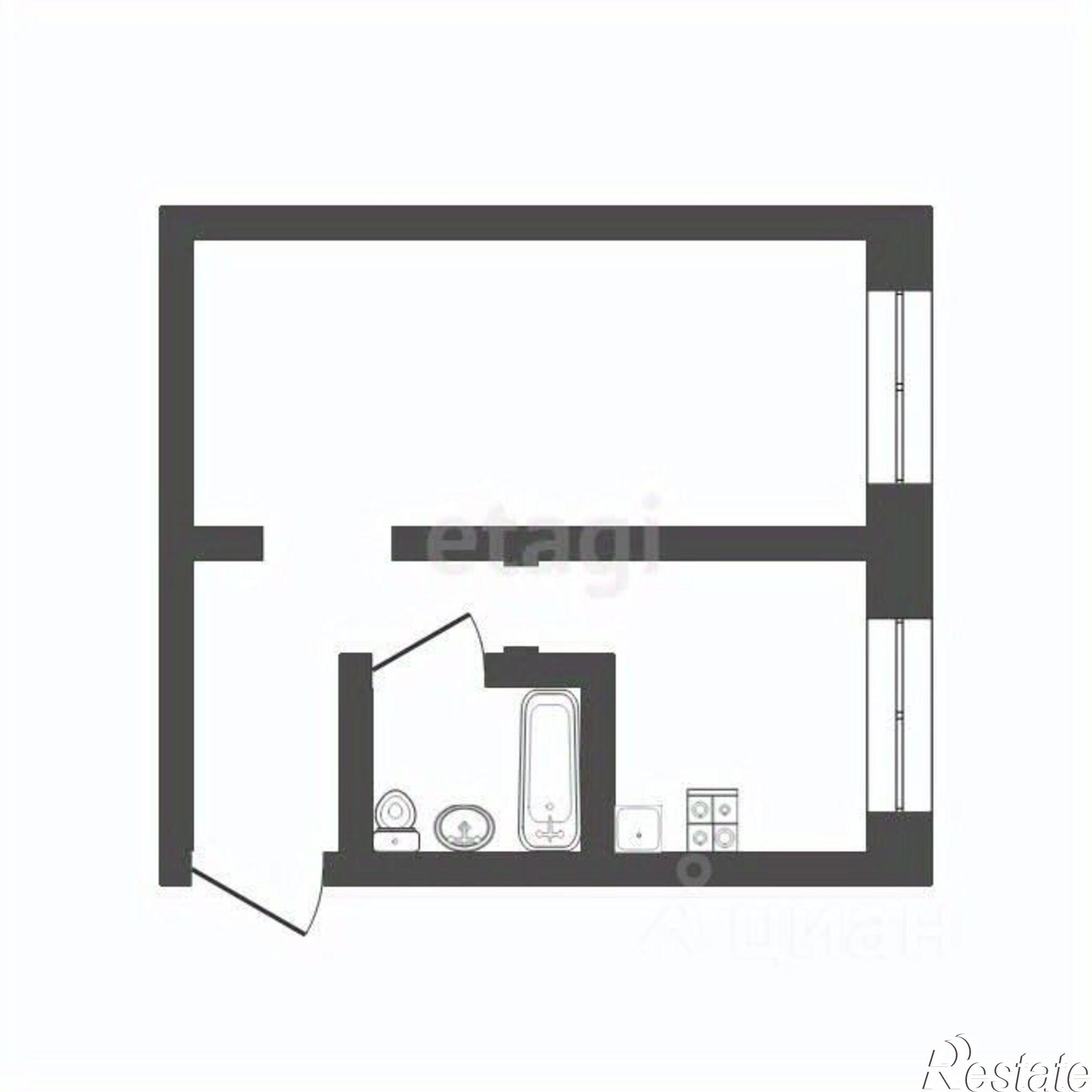 Купить квартиру за 3 400 000 рублей на улица Петра Мерлина, 10
