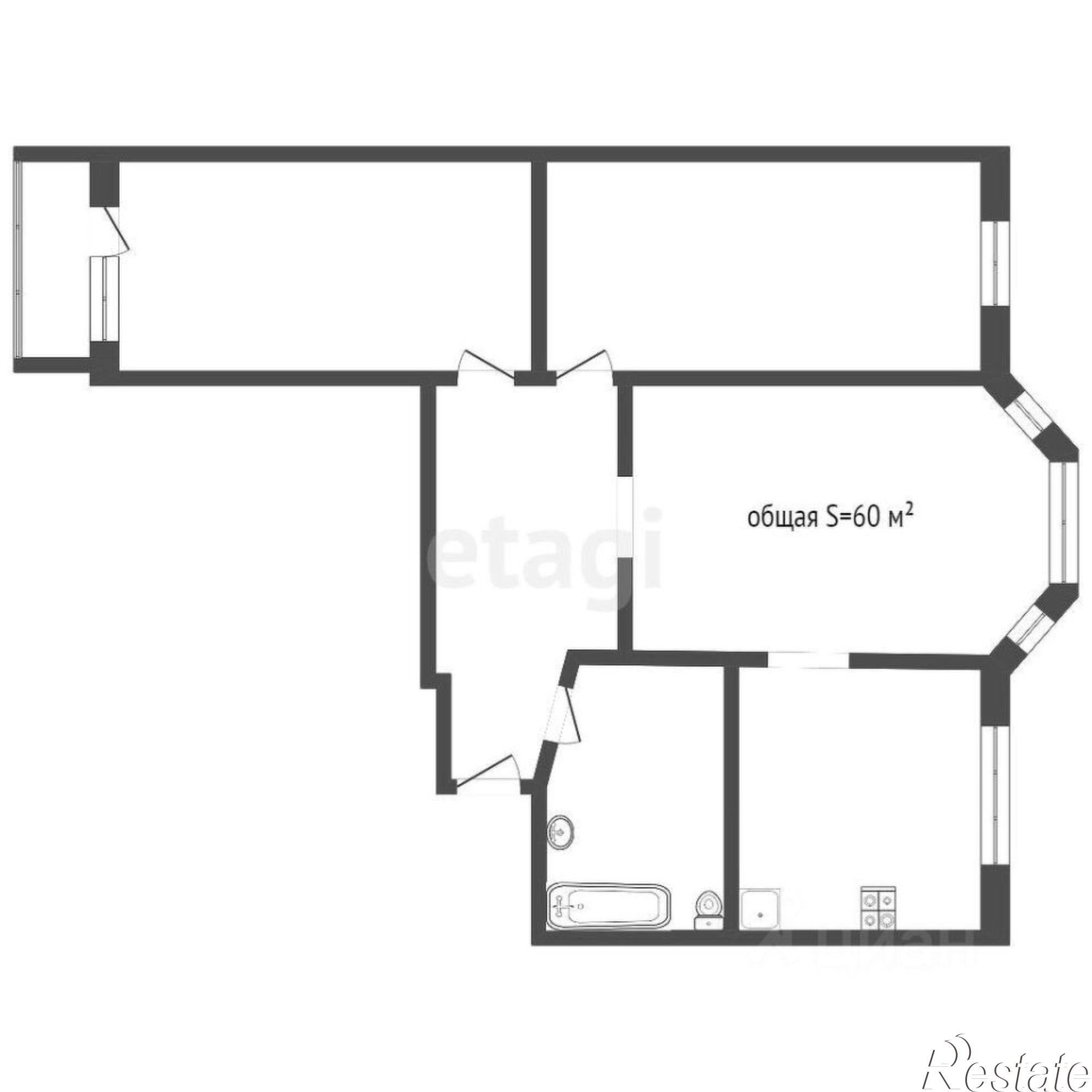Купить квартиру за 4 650 000 рублей на Горно-Алтайская улица, 69