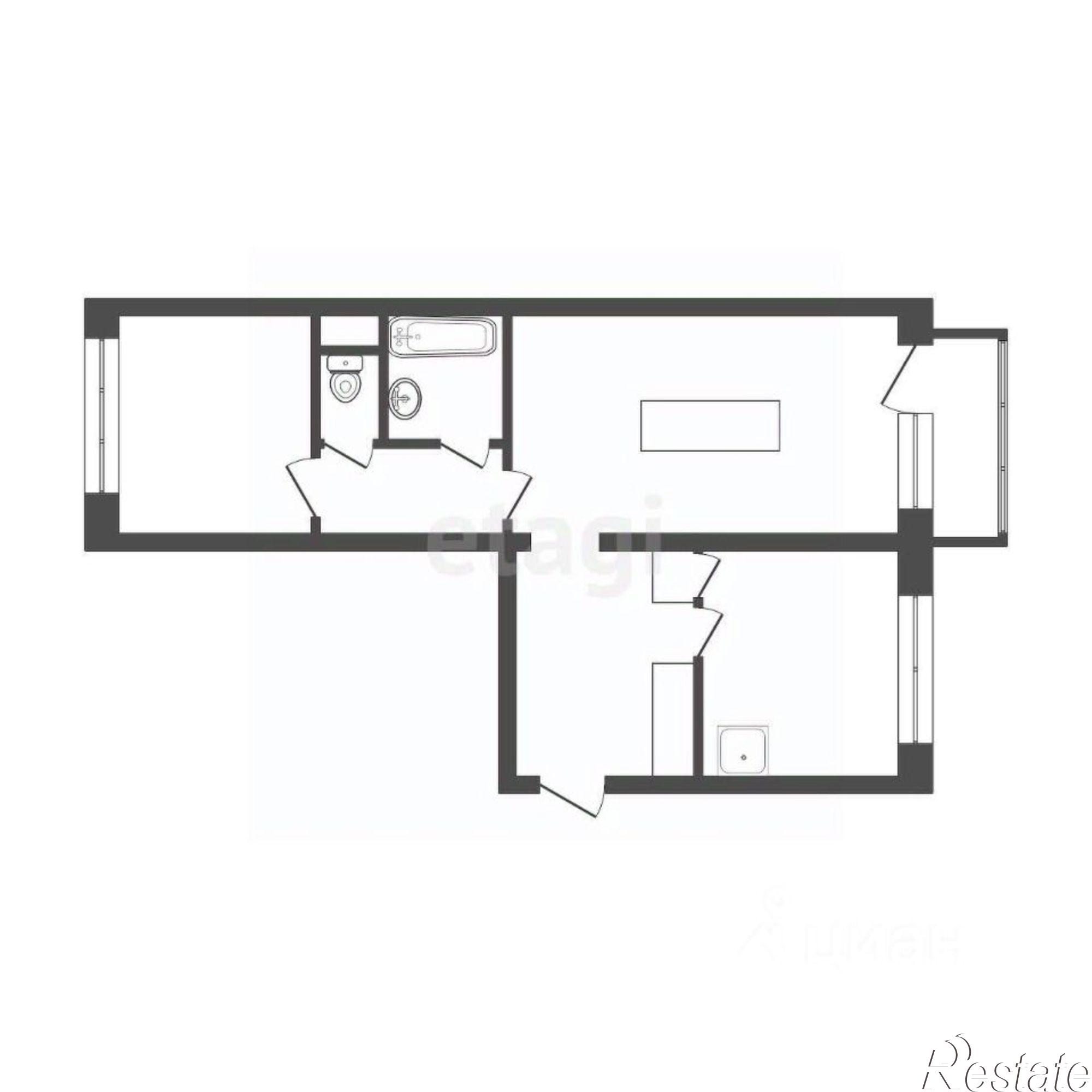 Купить квартиру за 5 000 000 рублей на улица Михаила Лермонтова, 167