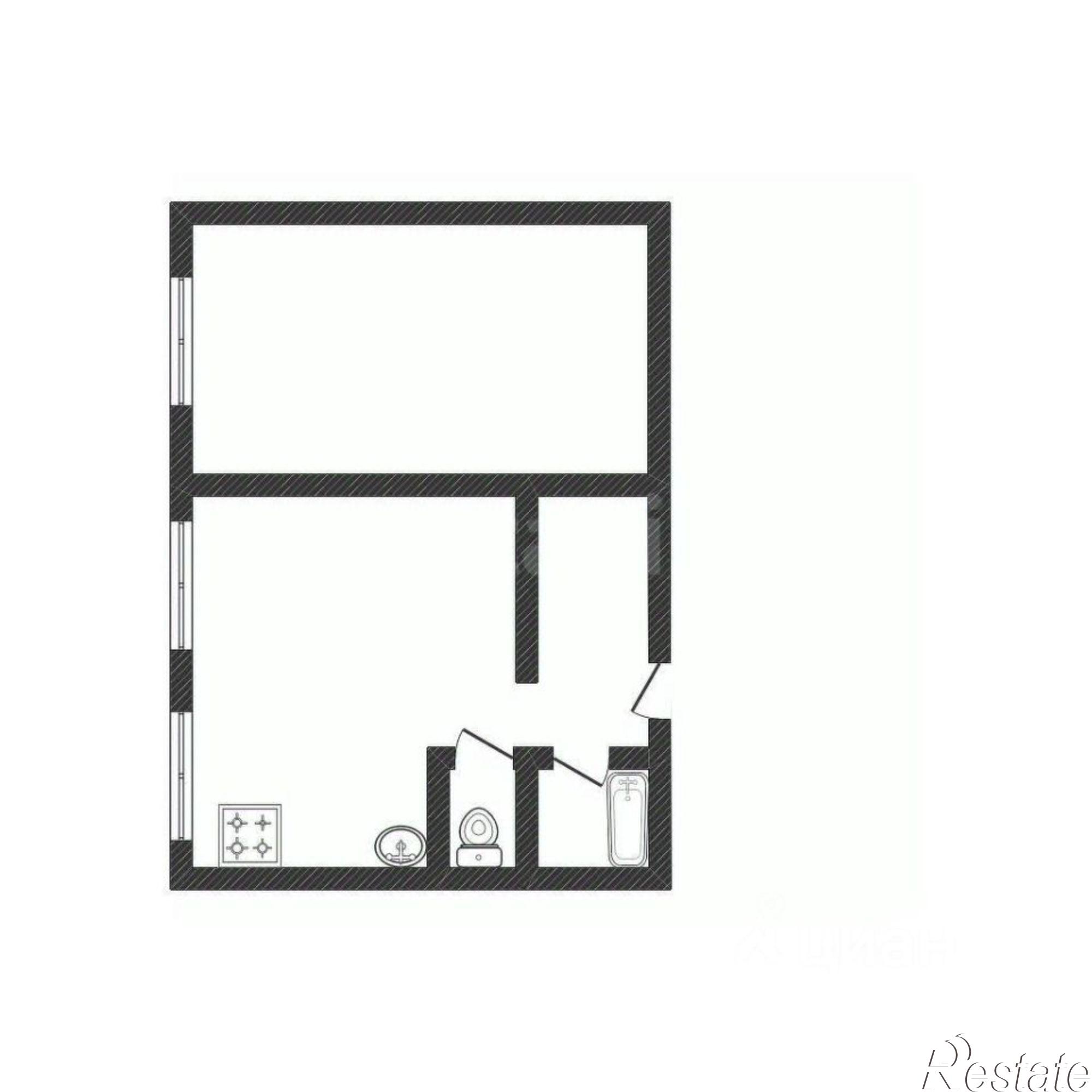 Купить квартиру за 3 750 000 рублей на Боровая улица, 10