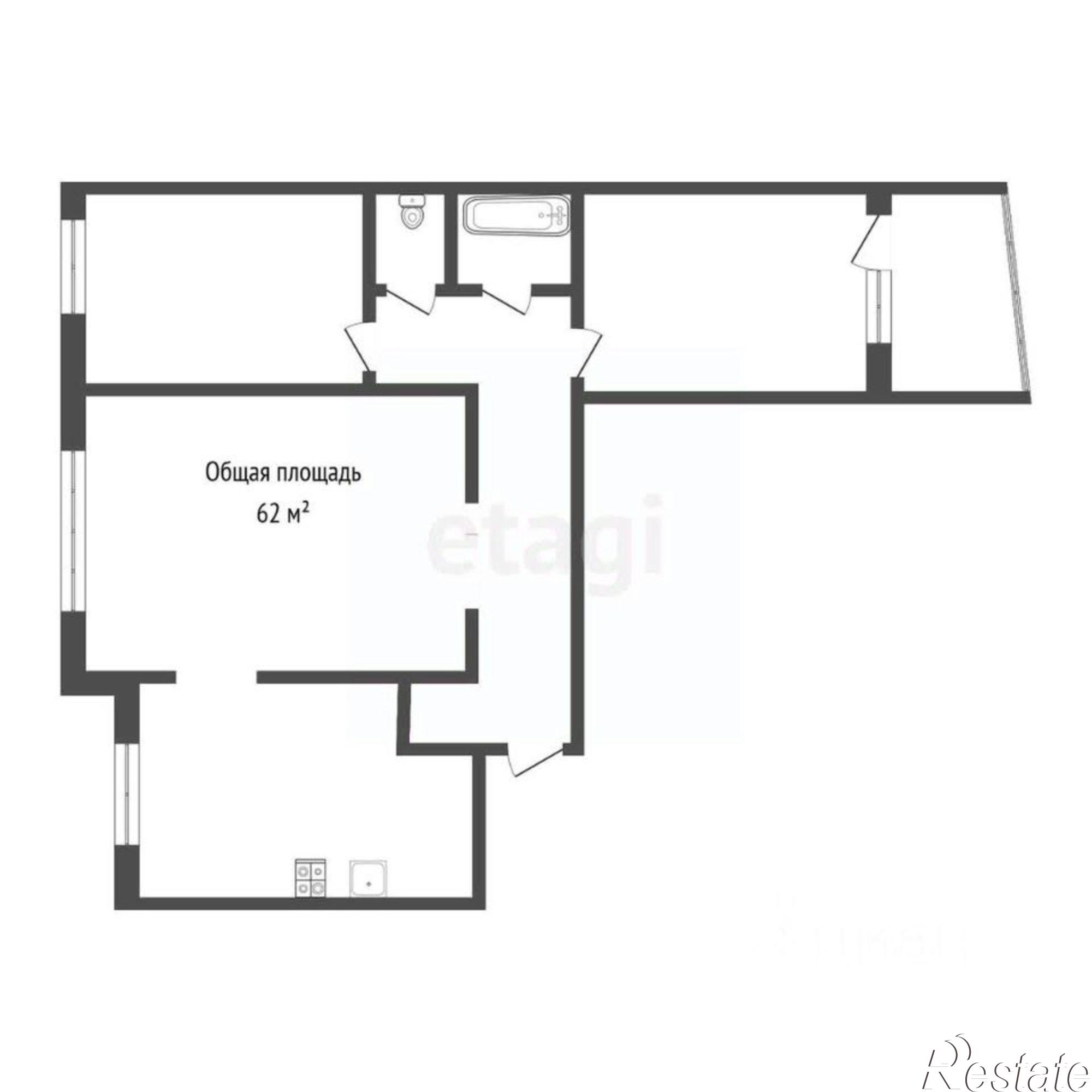 Купить квартиру за 6 700 000 рублей на Советская улица, 197