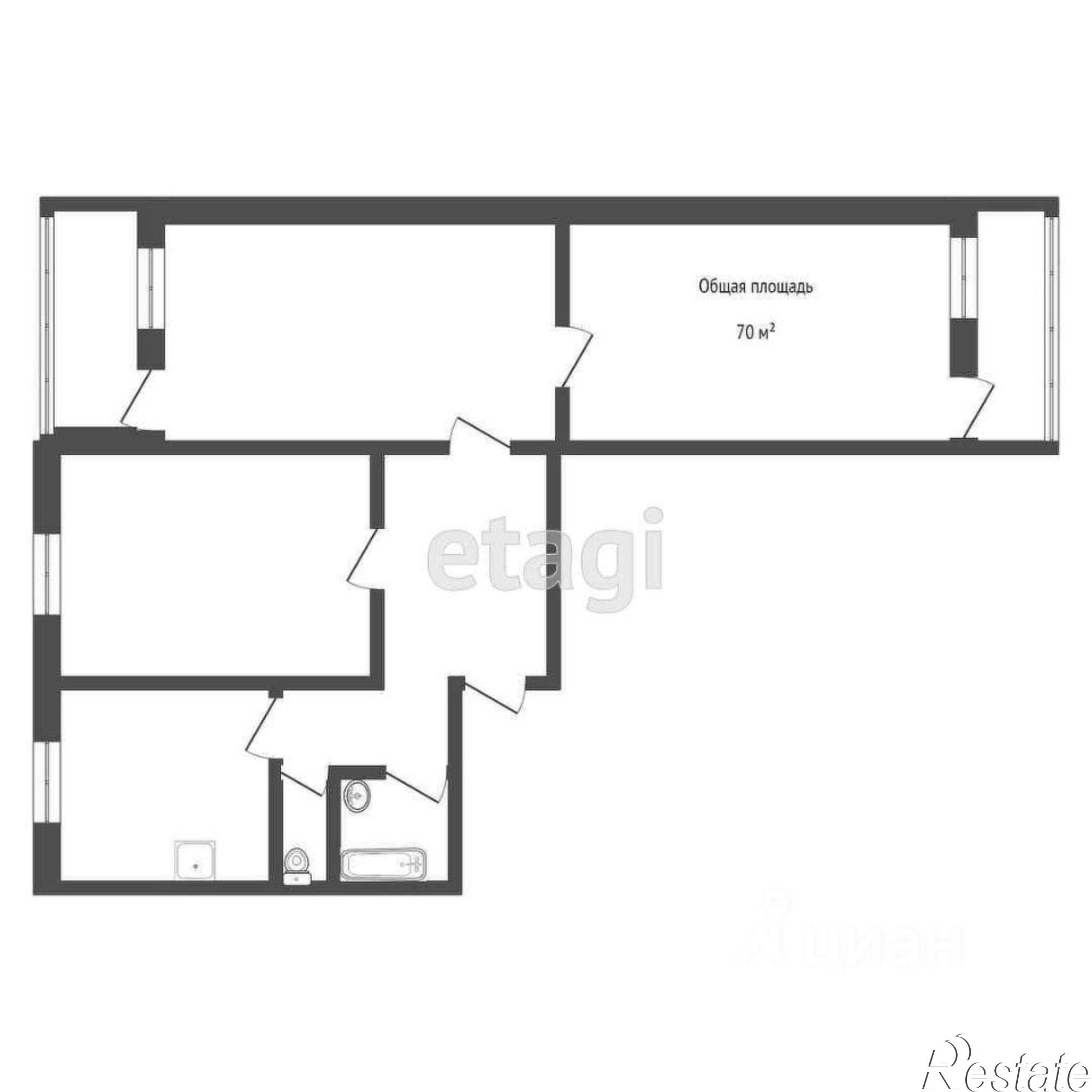 Купить квартиру за 6 000 000 рублей на улица Михаила Ломоносова, 29