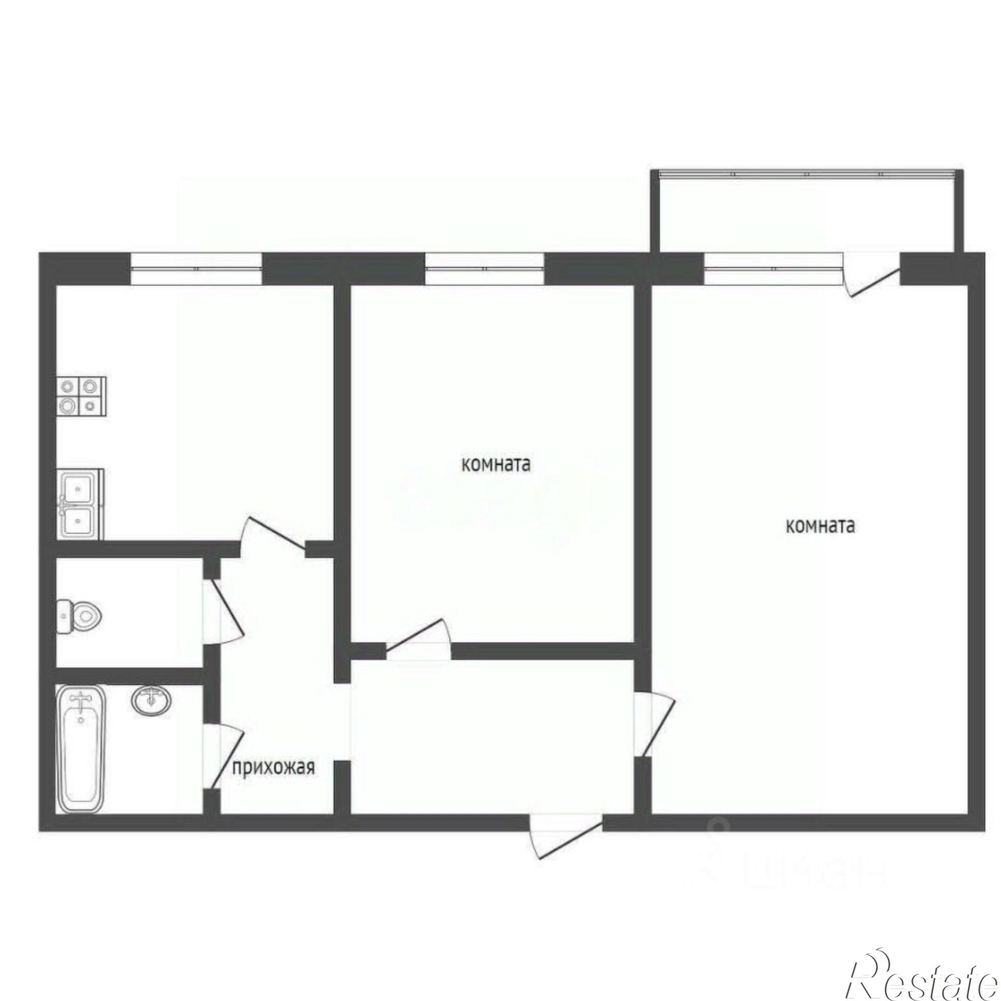 Купить квартиру за 5 950 000 рублей на Советская улица, 219/4