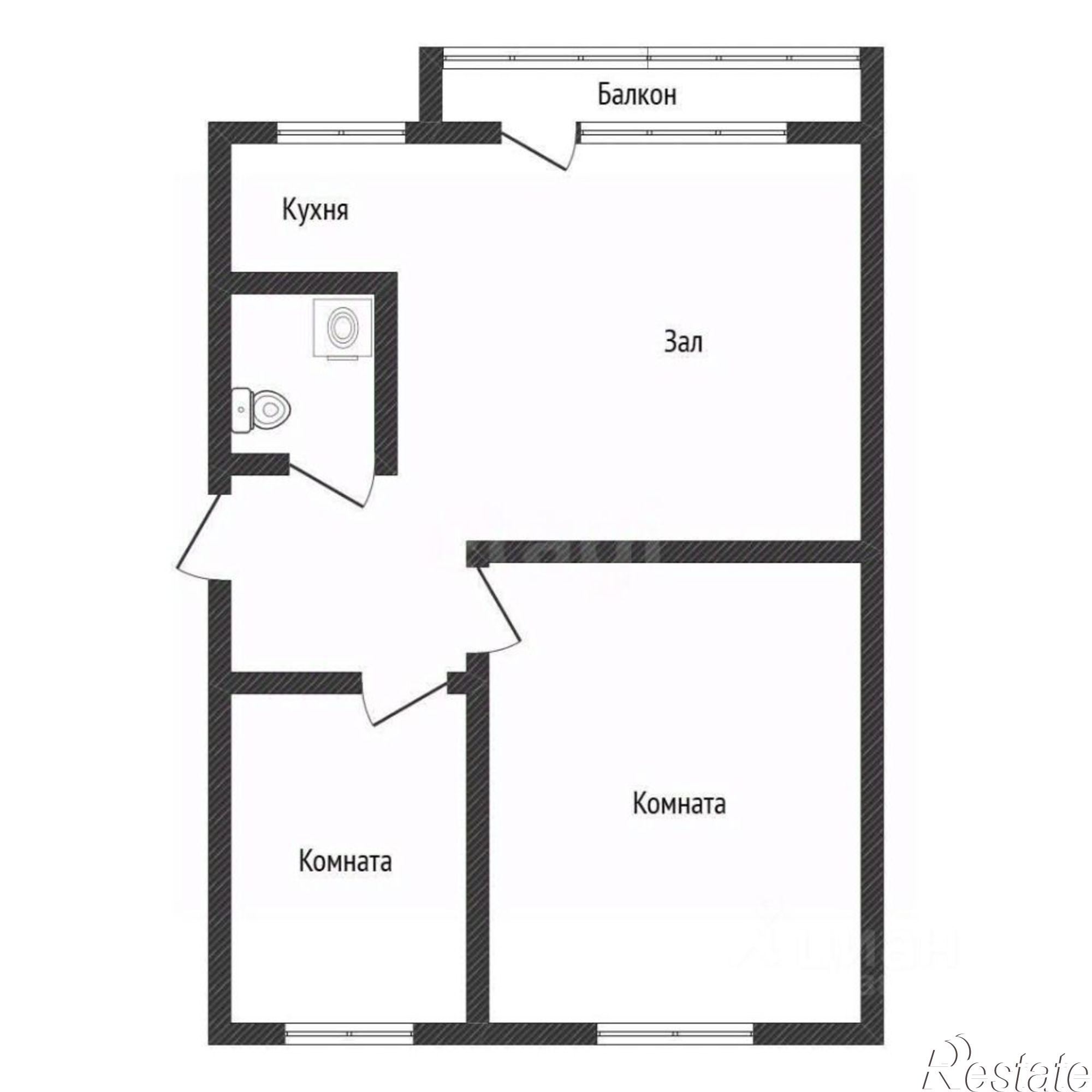 Купить квартиру за 6 000 000 рублей на улица Ильи Мухачева, 123