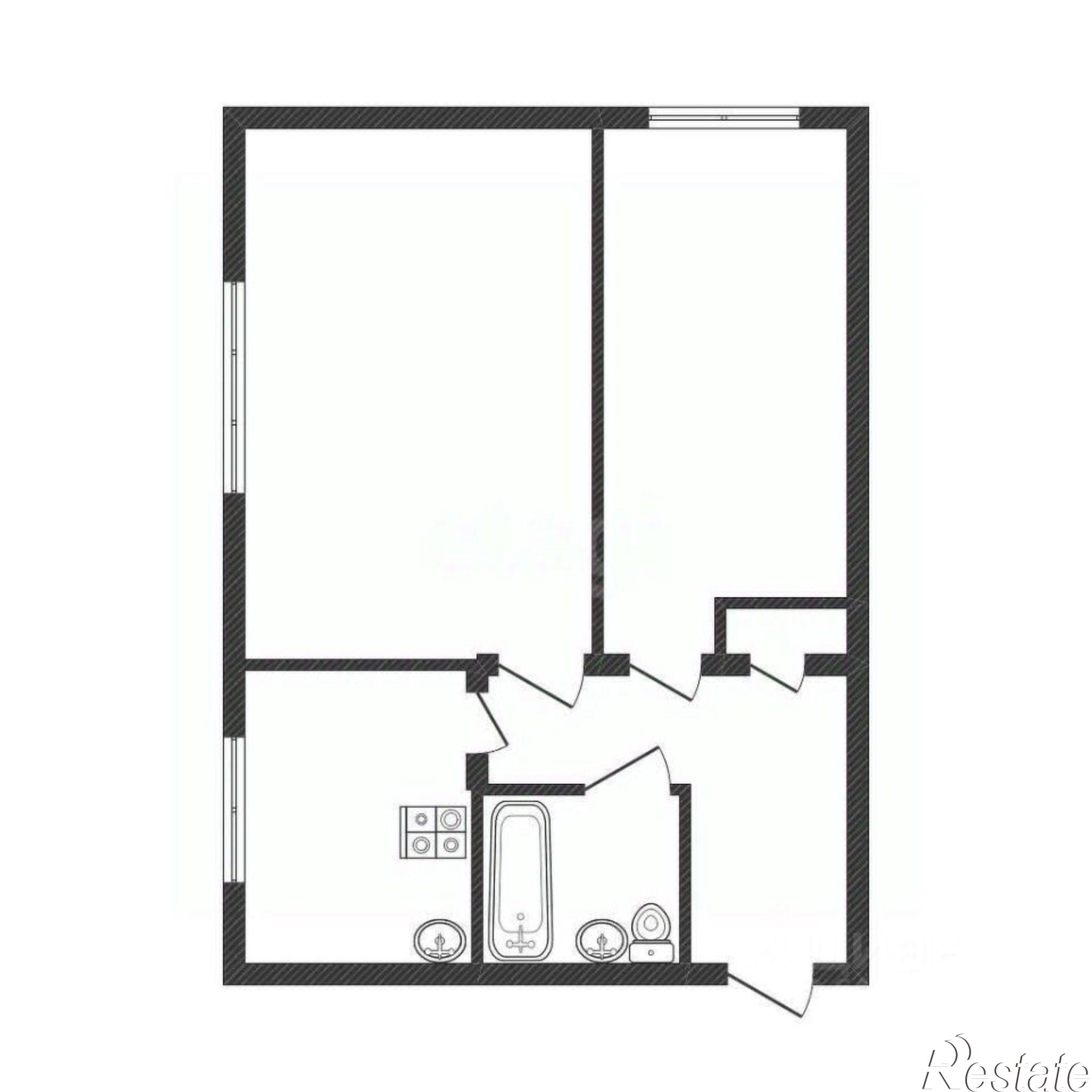 Купить квартиру за 3 050 000 рублей на Пригородная улица, 45