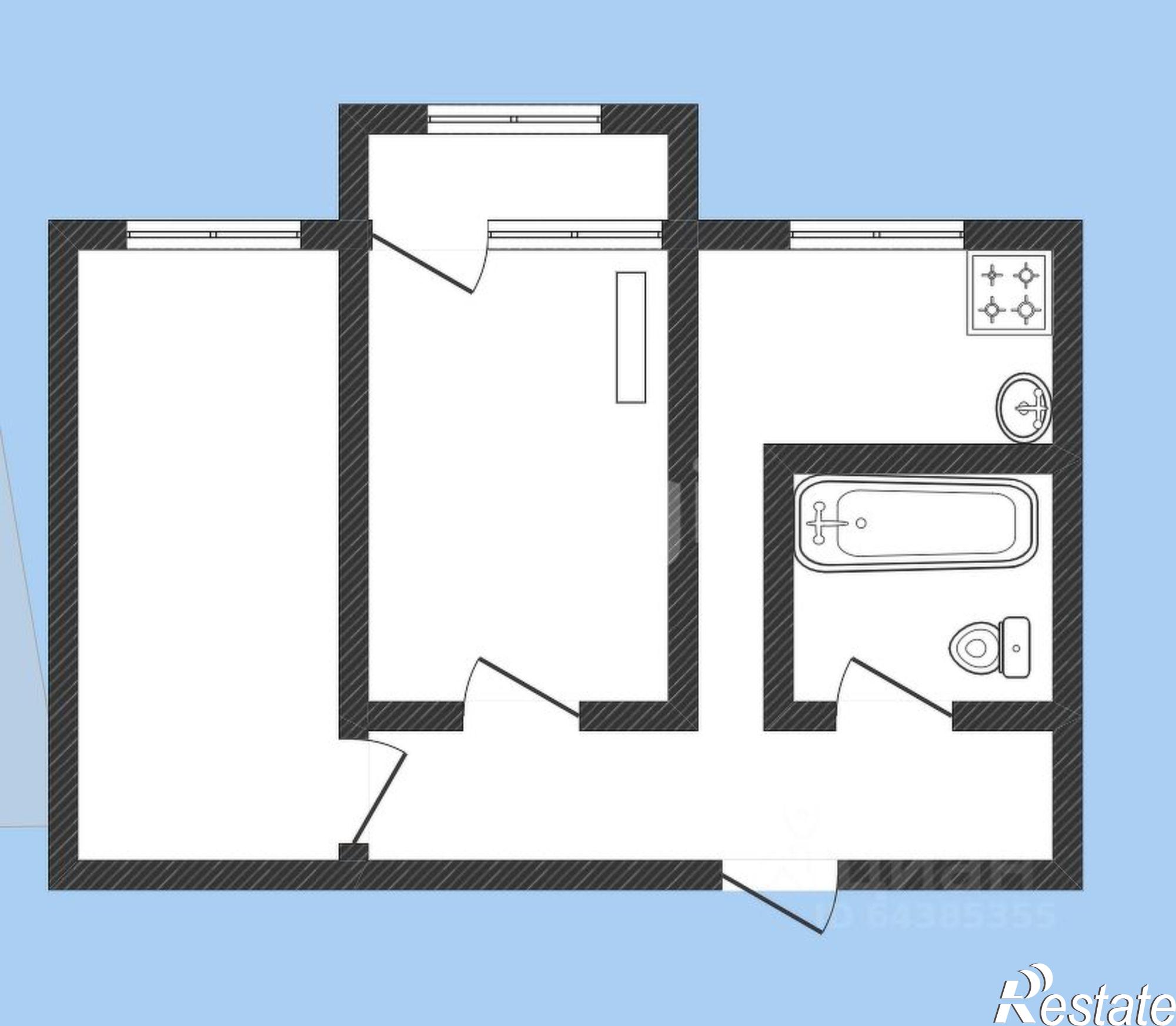 Купить квартиру за 4 300 000 рублей на Советская улица, 66