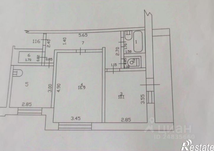 2-комн квартира Бийск, улица Советская, 211/2