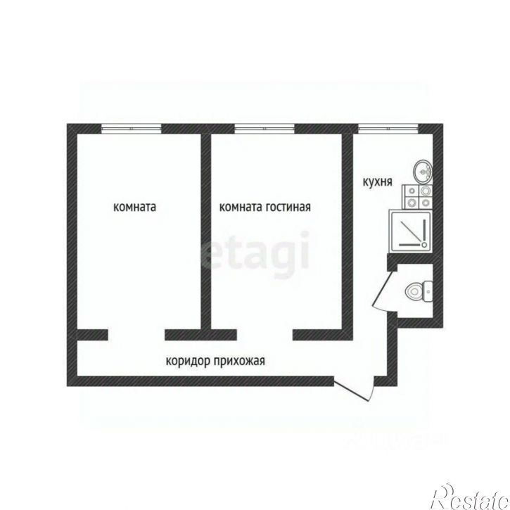 2-комн квартира улица Льнокомбинат, 21/1,  д. 21/1