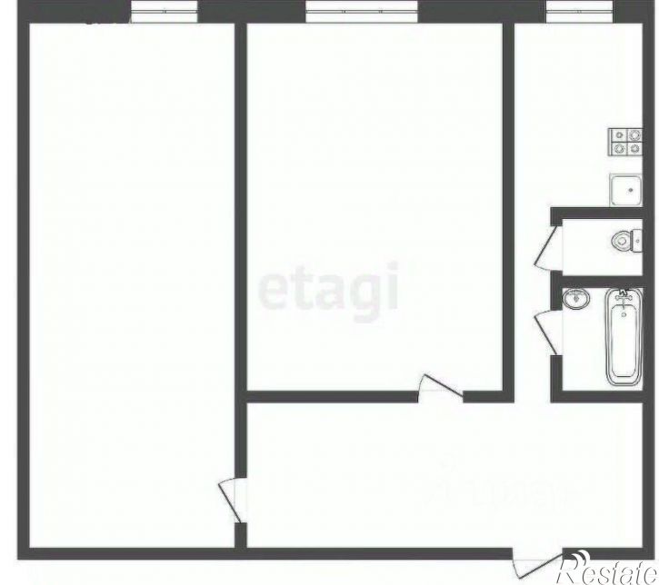 2-комн квартира Ударная улица, 27,  д. 27