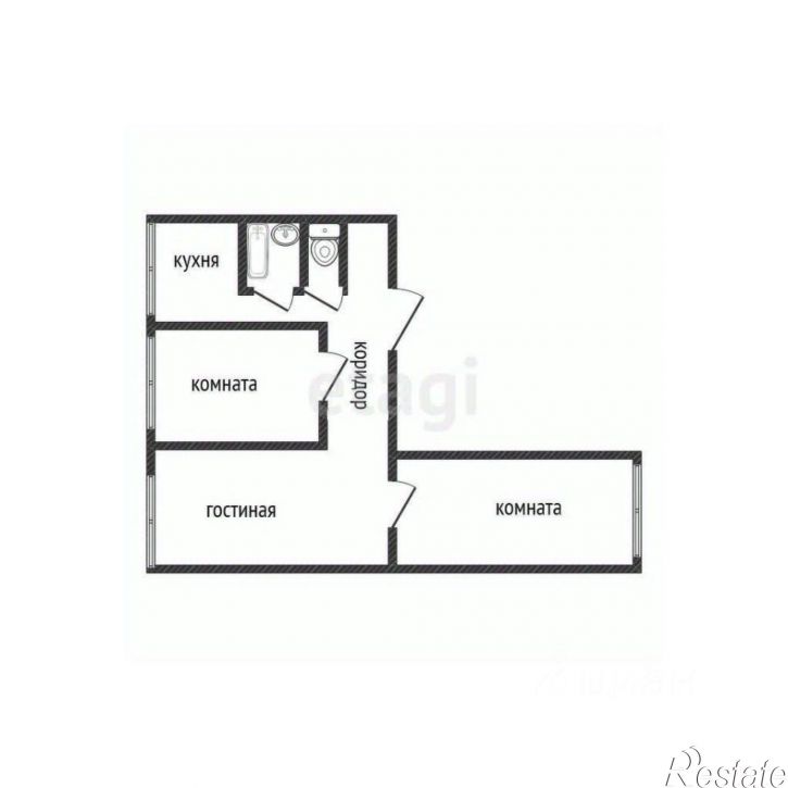 3-комн квартира Боровая улица, 10,  д. 10