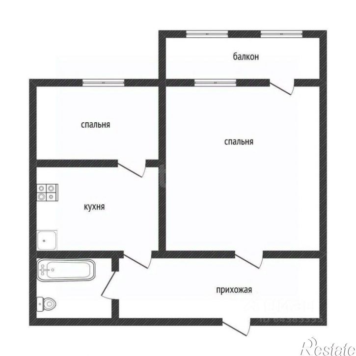 2-комн квартира Советская улица, 189/1,  д. 189/1