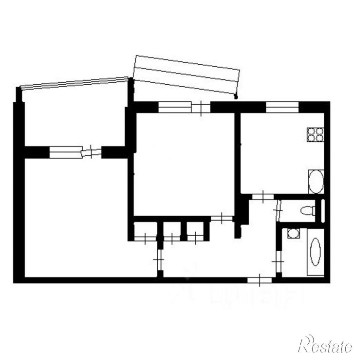 2-комн квартира городской округ Бийск, Бийск