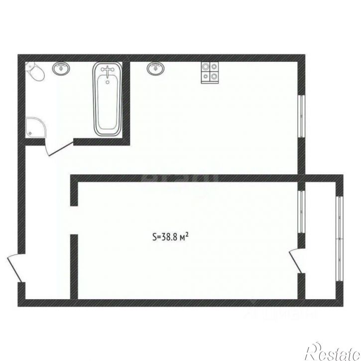 1-комн квартира городской округ Бийск, Бийск