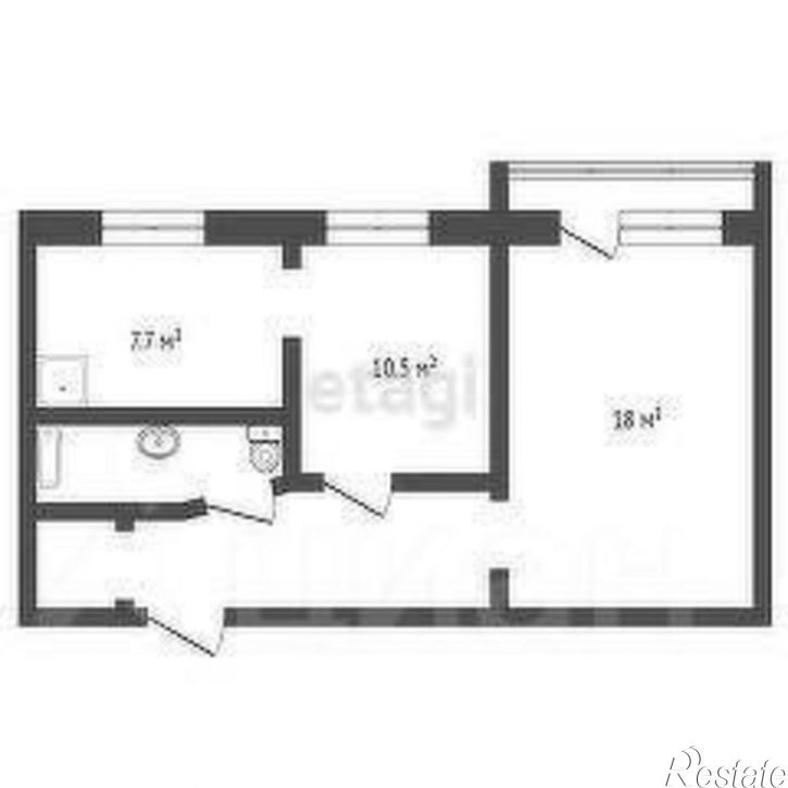 2-комн квартира Социалистическая улица, 22,  д. 22