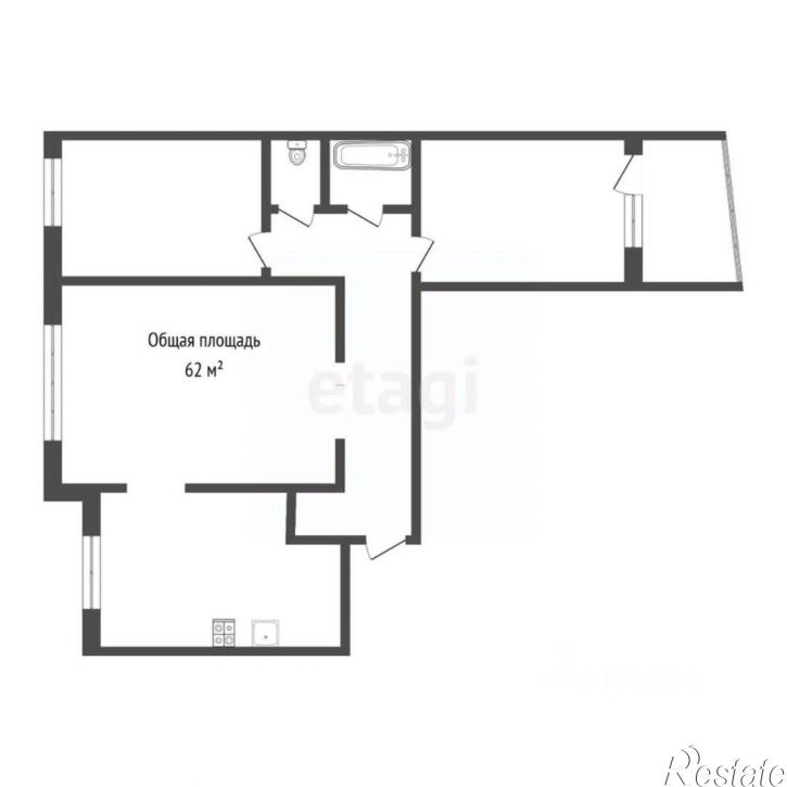 3-комн квартира Советская улица, 197,  д. 197