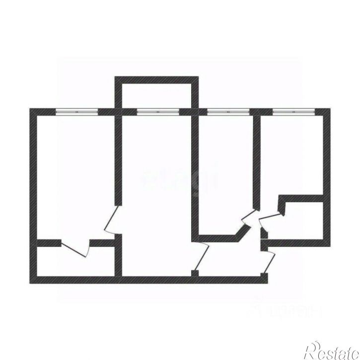 3-комн квартира улица Александра Радищева, 18,  д. 18