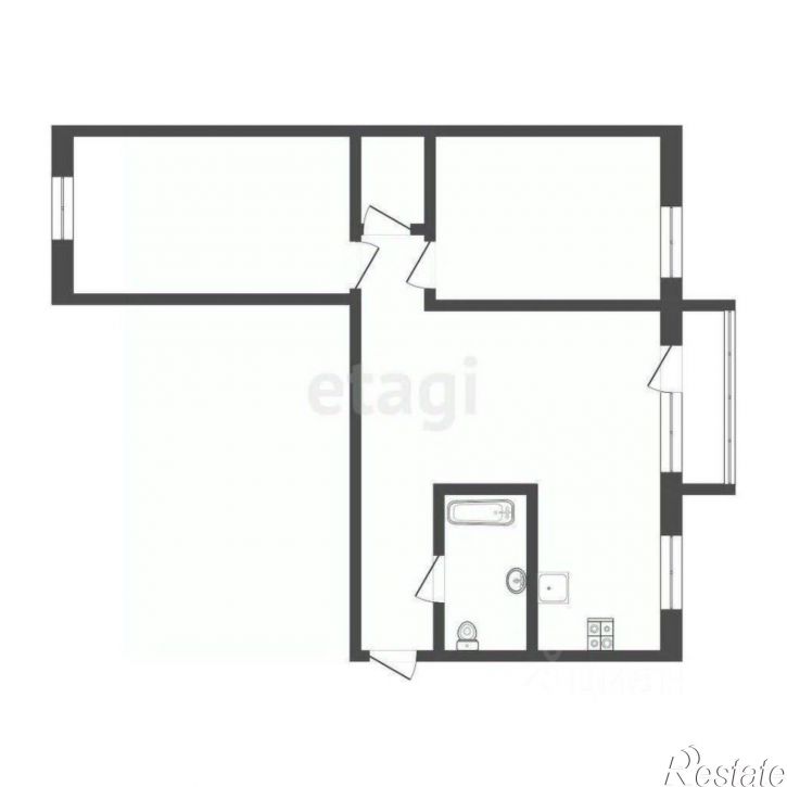 3-комн квартира улица Васильева, 73,  д. 73