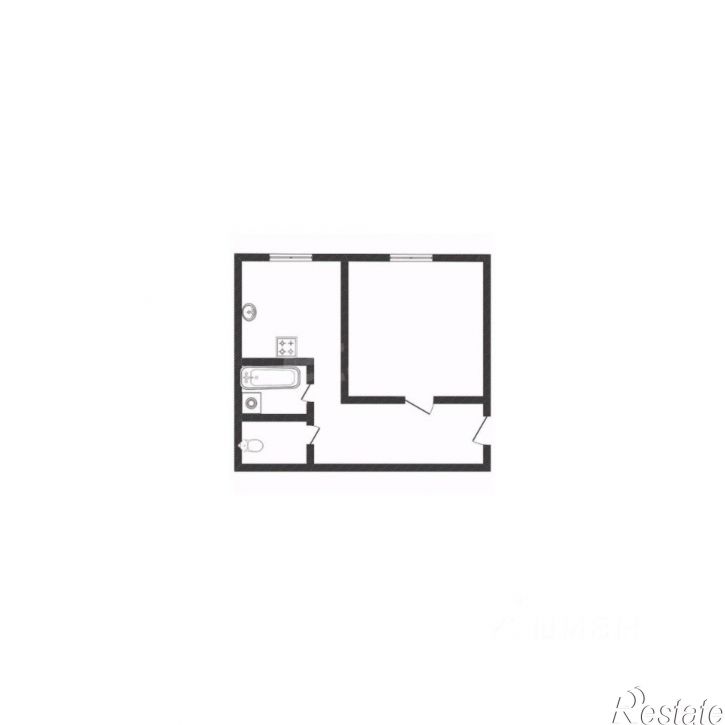 1-комн квартира улица Виктора Петрова, 18,  д. 18