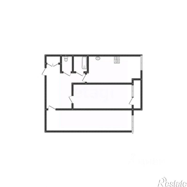 2-комн квартира Коммунарский переулок, 27,  д. 27