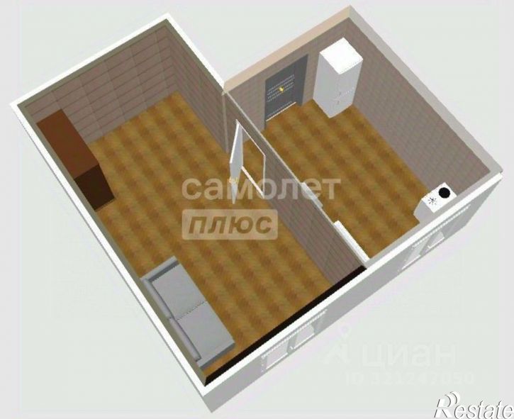 1-комн квартира Андреевская улица, 81,  д. 81