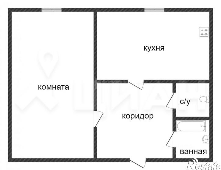 1-комн квартира городской округ Бийск, Бийск