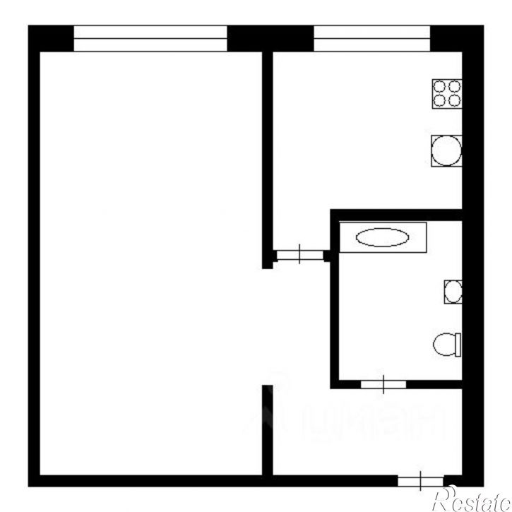 1-комн квартира переулок Владимира Мартьянова, 39,  д. 39