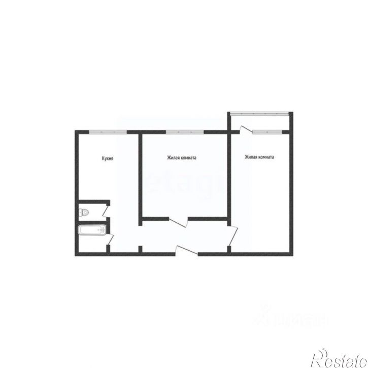 2-комн квартира Советская улица, 197/2,  д. 197/2