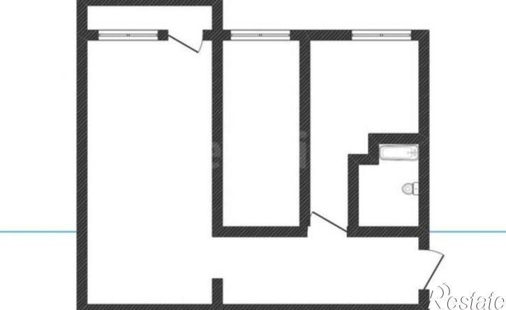 2-комн квартира ул Ильи Мухачева, 133,  д. 133