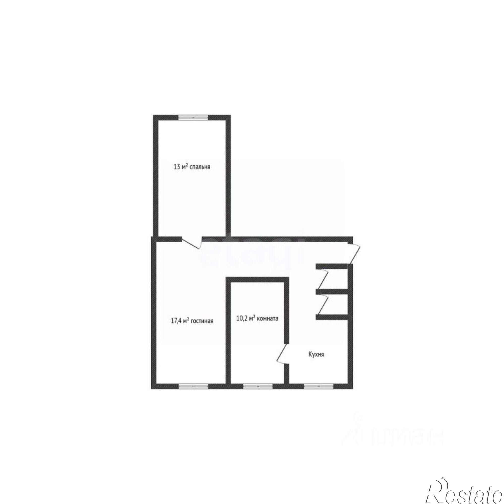 Купить квартиру за 4 400 000 рублей на улица Революции, 99