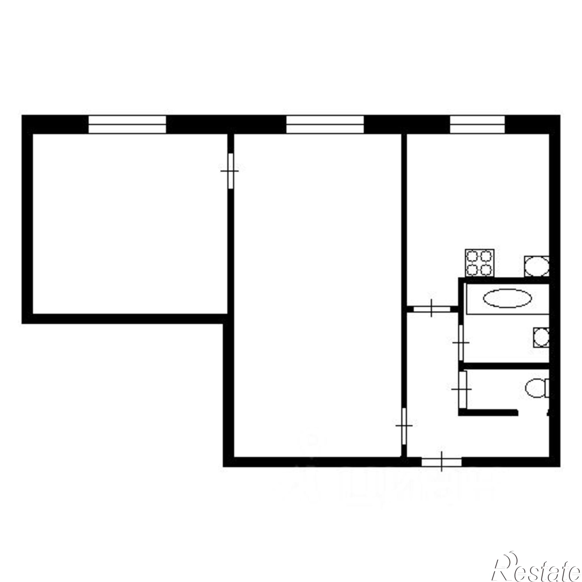 Сдать квартиру за 23 000 рублей на ул имени Героя Советского Союза Васильева, 1