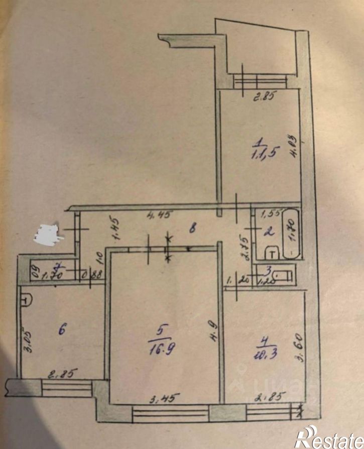 3-комн квартира ул Советская, 197/2,  д. 197/2