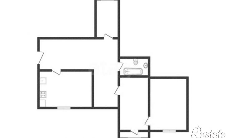 3-комн квартира Горно-Алтайская улица, 79/1,  д. 79/1