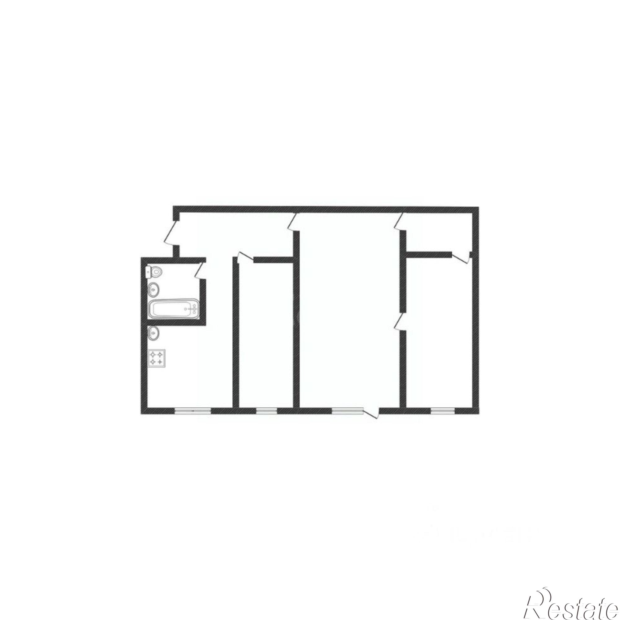 Купить квартиру за 4 500 000 рублей на ул имени Героя Советского Союза Трофимова, 16
