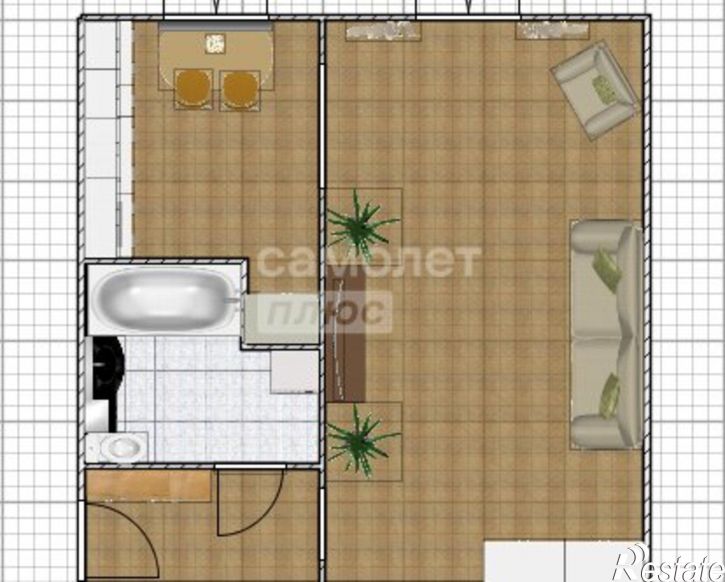 1-комн квартира улица Ильи Мухачева, 260,  д. 260