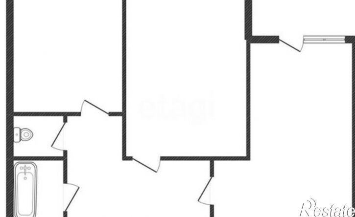 2-комн квартира Стахановская улица, 1,  д. 1
