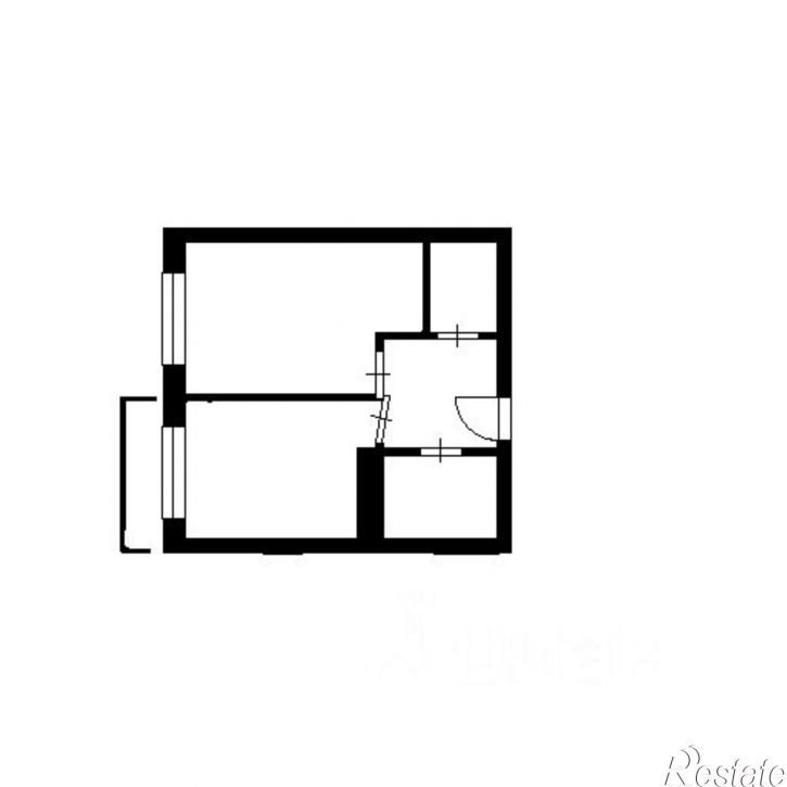 1-комн квартира улица Александра Матросова, 47/1,  д. 47/1