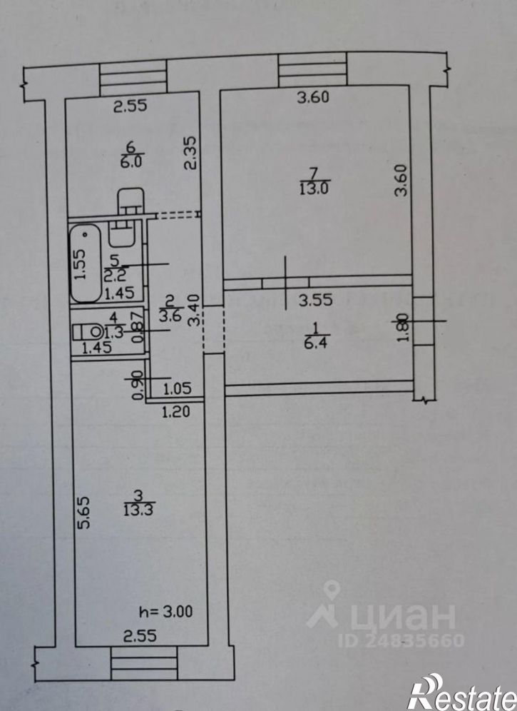 2-комн квартира ул Ильи Мухачева, 240,  д. 240