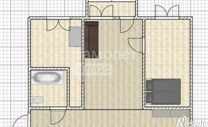 2-комн квартира улица Декабристов, 17,  д. 17