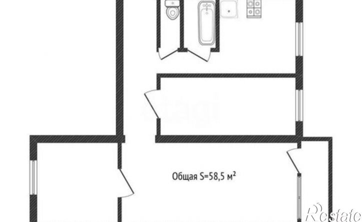 3-комн квартира улица Воинов-Интернационалистов, 90,  д. 90