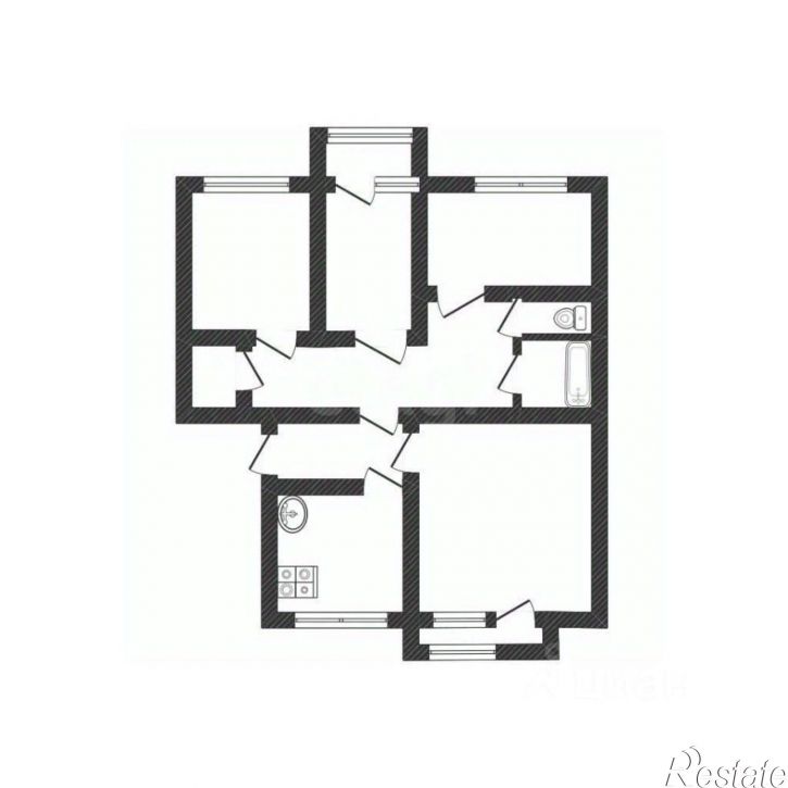 4-комн квартира улица Ленина, 230,  д. 230
