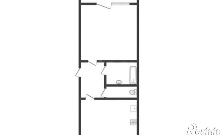 1-комн квартира ул Социалистическая, 35,  д. 35