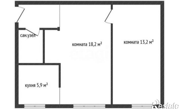2-комн квартира ул Декабристов, 23/1,  д. 23/1