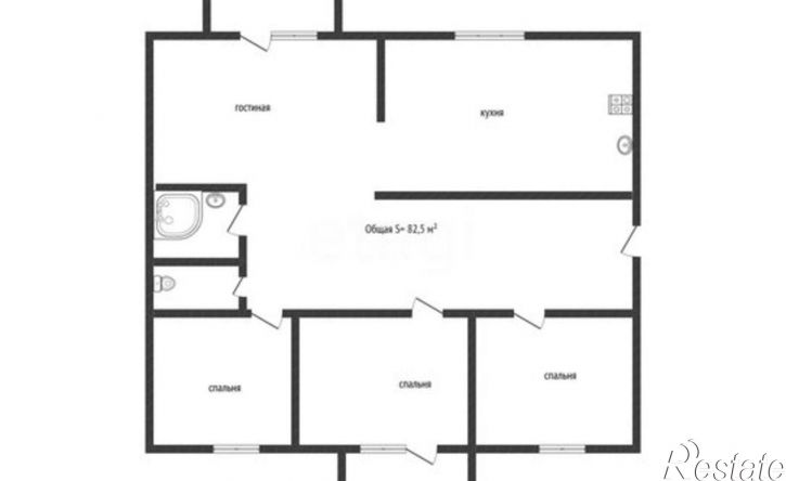 4-комн квартира ул Севастопольская, 1,  д. 1