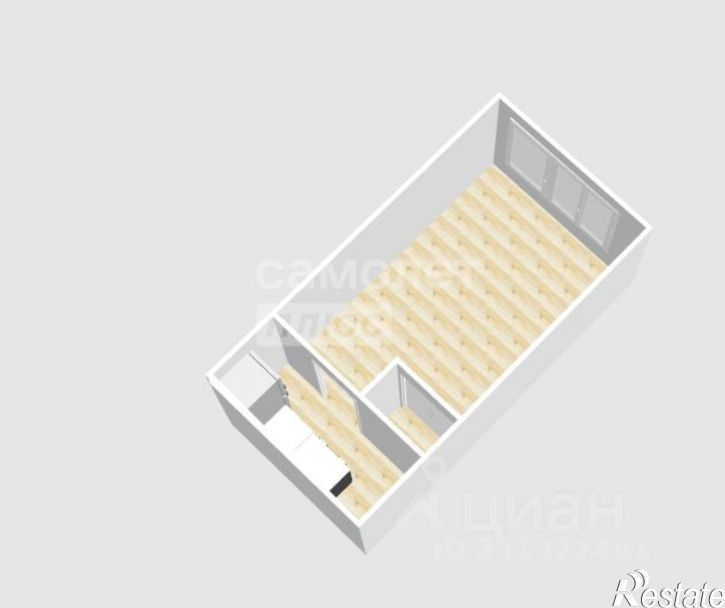 Комната переулок Владимира Мартьянова, 39/1,  д. 39/1