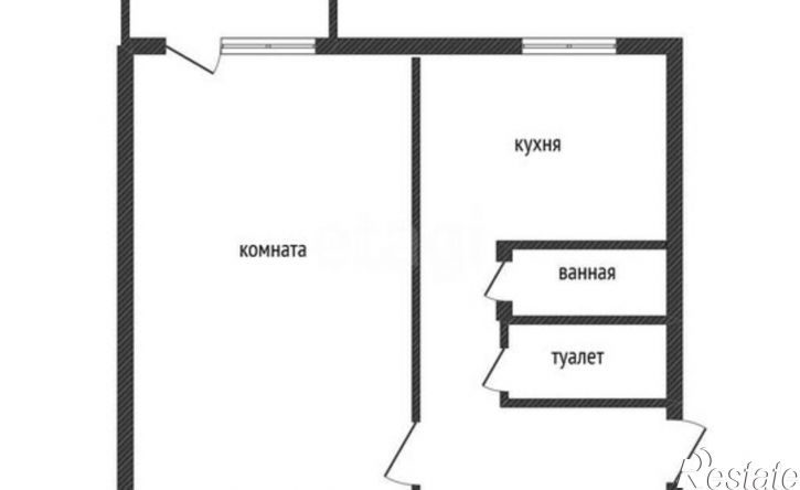 1-комн квартира улица Льнокомбинат, 83,  д. 83