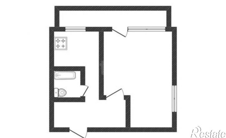 1-комн квартира Садовая улица, 5Д,  д. 5Д